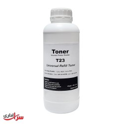 تونر شارژ کارتریج جی پلاس مدل T23 وزن 400 گرم