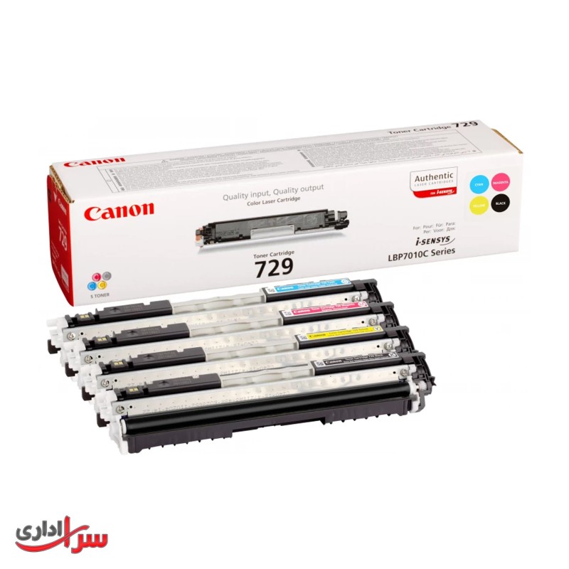 کارتریج تونر رنگی کانن مدل Canon 729 سری کامل