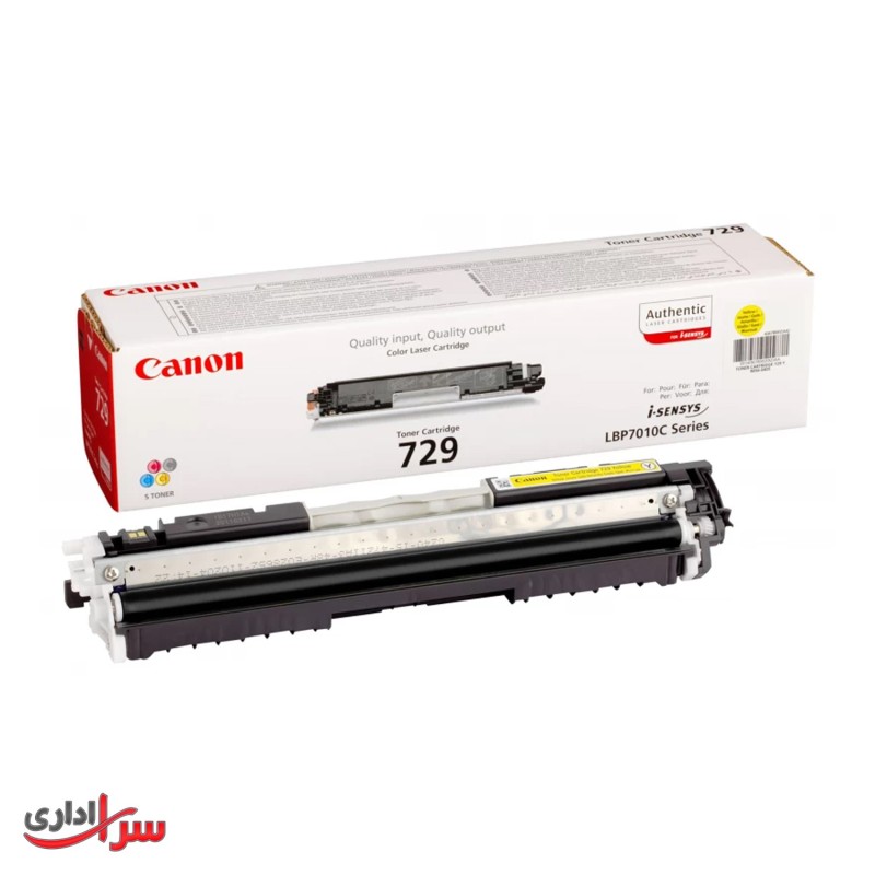 کارتریج تونر رنگی کانن مدل Canon 729 زرد