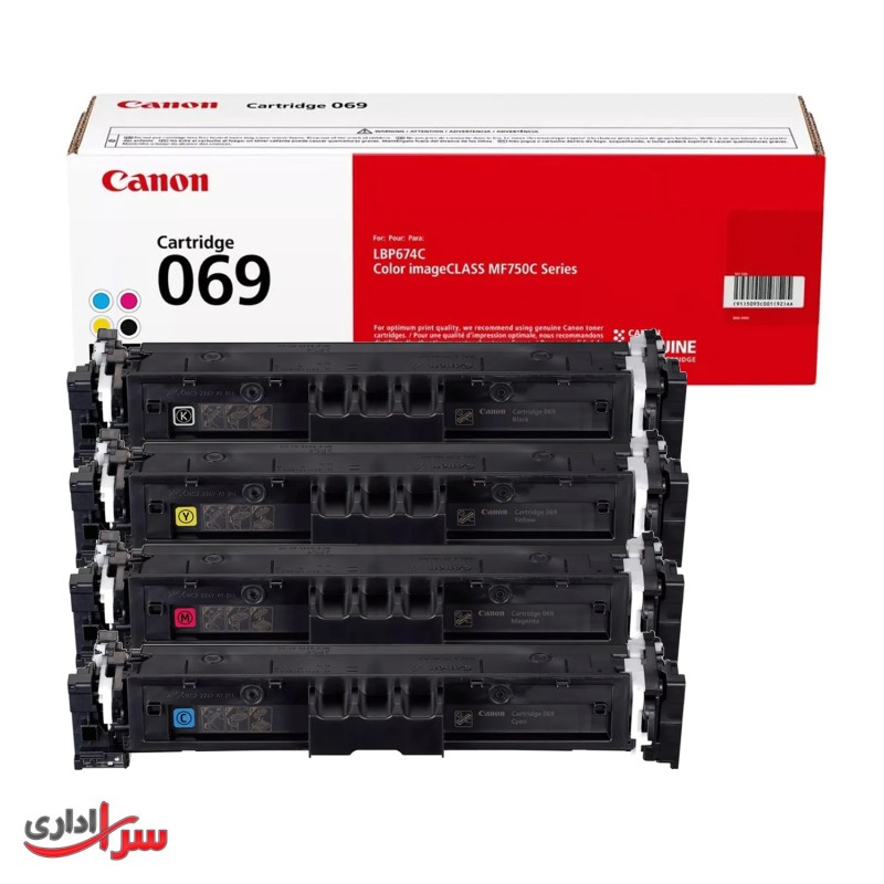 کارتریج تونر رنگی کانن مدل Canon 069 سری کامل