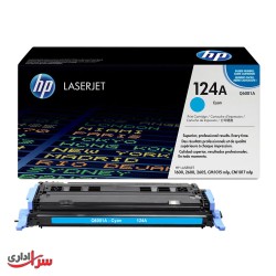 کارتریج تونر رنگی اچ پی مدل 124A آبی