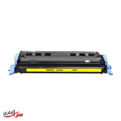 کارتریج تونر رنگی اچ پی مدل 124A زرد