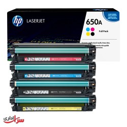 کارتریج تونر رنگی اچ پی مدل 650A سری کامل
