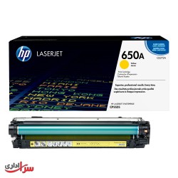 کارتریج تونر رنگی اچ پی مدل 650A زرد