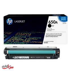 کارتریج تونر رنگی اچ پی مدل 650A مشکی