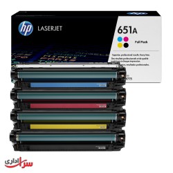 کارتریج تونر رنگی اچ پی مدل 651A سری کامل